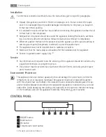 Preview for 6 page of AEG A62000GNW0 User Manual