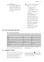 Preview for 51 page of AEG A62710GNW1 User Manual