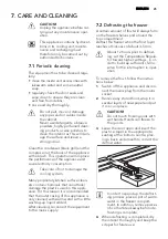 Предварительный просмотр 25 страницы AEG A71100TSW0 User Manual