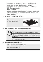 Preview for 6 page of AEG A9OOAF00 User Manual