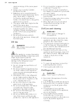 Preview for 20 page of AEG ABB66011AS User Manual