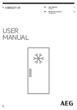 Preview for 1 page of AEG ABB682F1AF User Manual