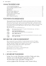 Preview for 44 page of AEG ABB68811LS User Manual