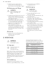 Preview for 48 page of AEG ABB68811LS User Manual