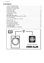 Предварительный просмотр 2 страницы AEG ABSOLUTECARE 9000 User Manual