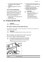 Предварительный просмотр 47 страницы AEG ABSOLUTECARE 9000 User Manual