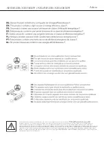 Preview for 4 page of AEG ADORA AEG181238 Manual