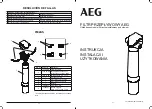 Preview for 14 page of AEG AEGFFS2 Installation And Operation Manual
