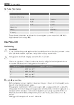 Предварительный просмотр 66 страницы AEG AEK2101RW User Manual