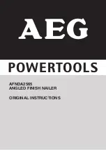 AEG AFNDA2565 Original Instructions Manual preview
