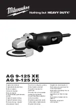 Предварительный просмотр 1 страницы AEG AG 9-125 XC Manual