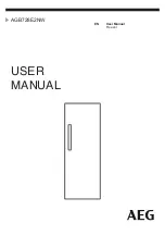 AEG AGB728E2NW User Manual preview