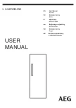 Preview for 1 page of AEG AGB728E4NX User Manual