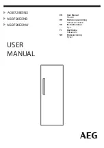 Preview for 1 page of AEG AGB728E5NB User Manual