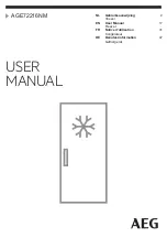 Preview for 1 page of AEG AGE72216NM User Manual