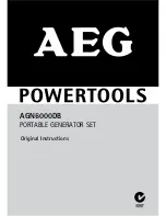 Preview for 1 page of AEG AGN6000DB Original Instructions Manual