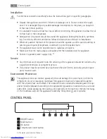 Preview for 6 page of AEG AGS78800F0 User Manual