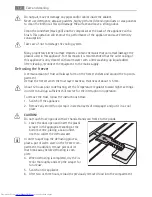 Preview for 12 page of AEG AGS78800F0 User Manual