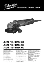 AEG AGV 15-125 XC Original Instructions Manual preview