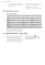 Preview for 14 page of AEG AHB71821LW User Manual