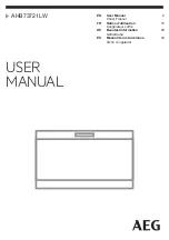 Preview for 1 page of AEG AHB73721LW User Manual