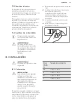 Preview for 61 page of AEG AHB82221LW User Manual