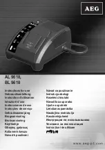 AEG AL 9618 Instructions For Use Manual preview