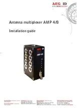 Preview for 1 page of AEG AMP 4 Installation Manual