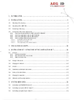 Preview for 2 page of AEG AMP 4 Installation Manual