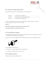 Предварительный просмотр 7 страницы AEG AMP 4 Installation Manual