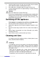 Preview for 18 page of AEG ARCTIS 0833-6i Operating And Installation Manual