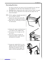 Preview for 9 page of AEG ARCTIS 1050-8 GS Operating Instructions Manual