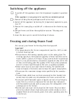 Preview for 13 page of AEG ARCTIS 1050-8 GS Operating Instructions Manual