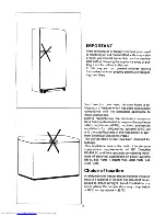 Preview for 3 page of AEG ARCTIS 1210iu Operating Instructions Manual