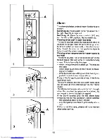 Preview for 16 page of AEG ARCTIS 1210iu Operating Instructions Manual