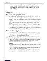 Preview for 6 page of AEG ARCTIS 1283-7 GS Operating Instructions Manual