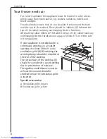 Preview for 8 page of AEG ARCTIS 1283-7 GS Operating Instructions Manual