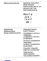 AEG Arctis 1310 E Operating Instructions Manual preview