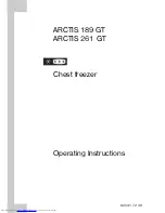 AEG ARCTIS 189 GT Operating Instructions Manual preview