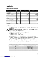 Preview for 7 page of AEG ARCTIS 189 GT Operating Instructions Manual