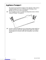 Preview for 8 page of AEG ARCTIS 2150-6 GS Operating Instructions Manual