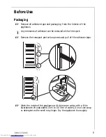 Preview for 9 page of AEG ARCTIS 2150-6 GS Operating Instructions Manual