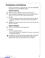 Preview for 25 page of AEG ARCTIS 2150-6 GS Operating Instructions Manual