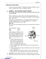 Preview for 11 page of AEG ARCTIS 2150-7 GS Operating Instructions Manual