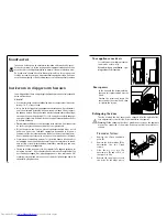 Preview for 12 page of AEG ARCTIS 238-1 GS Operating Instructions Manual