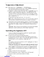 Preview for 19 page of AEG ARCTIS 2494-6 GA Operating Instructions Manual