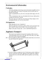 Preview for 7 page of AEG ARCTIS 2498-6 GA Operating Instructions Manual