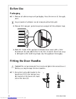 Preview for 8 page of AEG ARCTIS 2498-6 GA Operating Instructions Manual