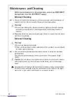 Preview for 26 page of AEG ARCTIS 2498-6 GA Operating Instructions Manual