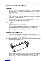 Preview for 7 page of AEG ARCTIS 2678-8 GS Operating Instructions Manual